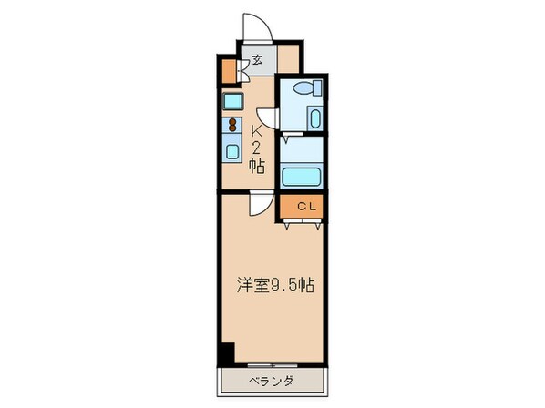 岩塚テラスの物件間取画像